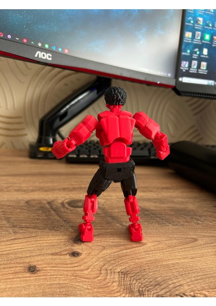 Dummy Red Hulk 3D Baskı Hareketli Figür – 16 cm Koleksiyonluk Oyuncak indirimleri