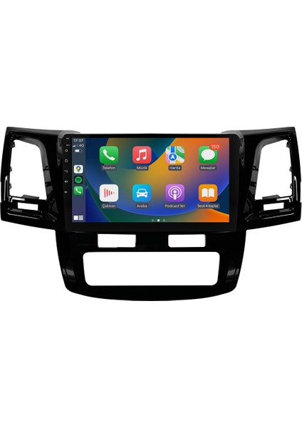 Toyota Hilux Android Multimedya Sistemi (2006-2014) CRV-4784XD Dijital Klima