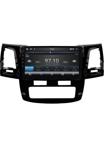 Toyota Hilux Android Multimedya Sistemi (2006-2014) CRV-4784XD Dijital Klima