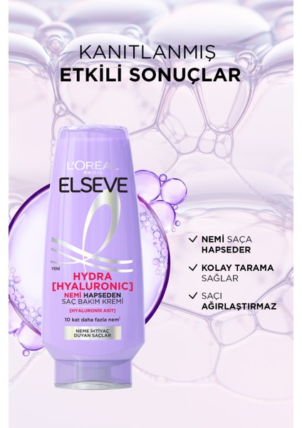 Elseve Hydra Nemi Hapseden Saç Bakım Kremi 250 ml