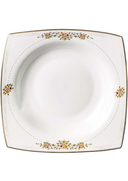 Alice 12 Kişilik 56 Parça Yemek Takımı - Renkli