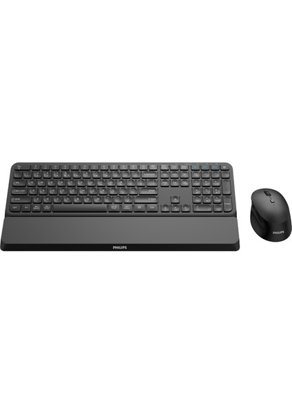 SPT6607 Bluetooth Kablosuz Dual Mod 2.4ghz + 2 Kanallı Türkçe Q Klavye & Mouse Set Siyah modelleri