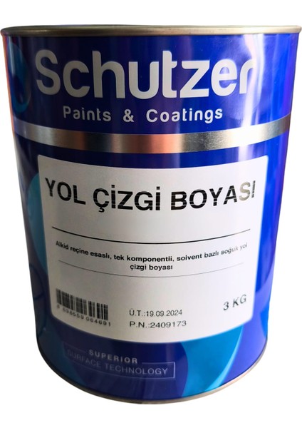 Yol Çizgi Boyası Schutzer