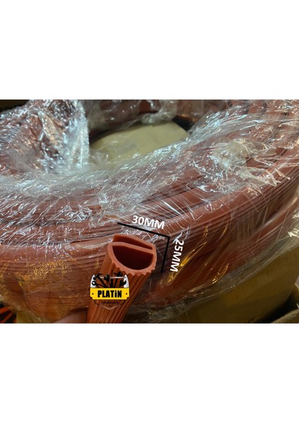 Isıya Dayanıklı Silikon Fırın Cam Contası E Fitili Cam Genişlik 30MM Yükseklik 25MM PLT28000220 modelleri