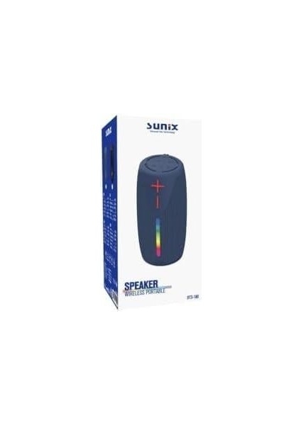 8W 2000 Mah Taşınabilir Bluetooth Hoparlör Siyah BTS-180