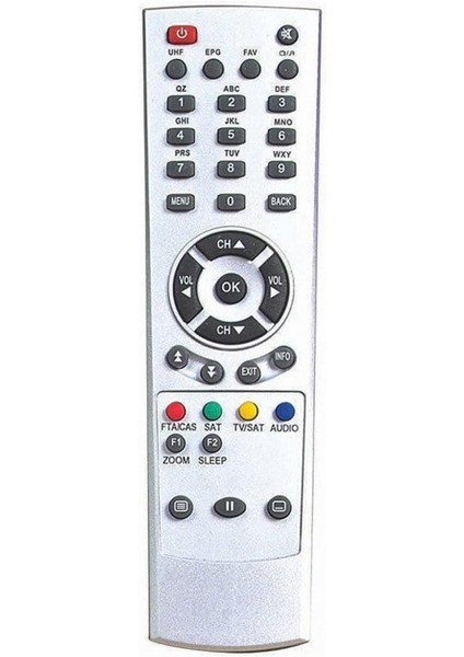 Elton Uydu Alıcılı LED Televizyon Kumandası Kırmızı Logolu Model