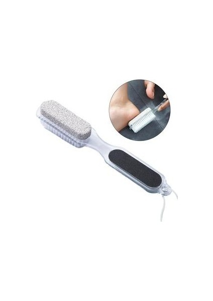 Ayak Dosyaları Pedikür Dosya Rasp Pomza ile Çift Taraflı Callus Sökücü Tırnak Fırça Ayak Dosyası Kallus Sökücü | Ayak Rasps (Yurt Dışından)