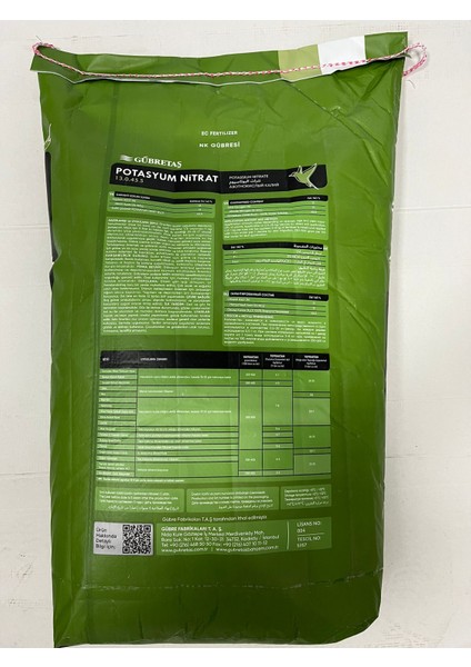 Potasyum Nıtrat 25 Kg fiyatları