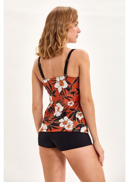 Şortlu Tankini Takımı 0063-2058