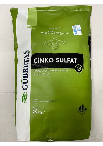 Çinko Sülfat 25 kg