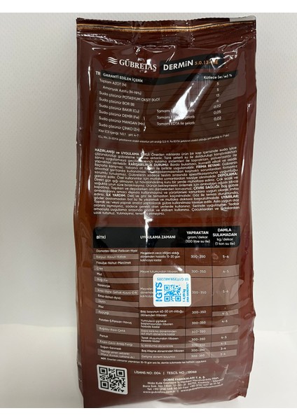 Dermin 1 kg Paket