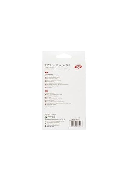 Swiss Power 18W 3.0 Lightning Hızlı Şarj Seti Sws-A1 - Beyaz