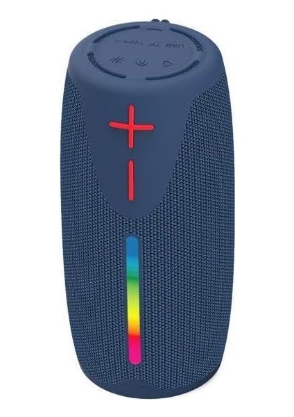 8W 2000 Mah Taşınabilir Bluetooth Hoparlör Mavi BTS-180