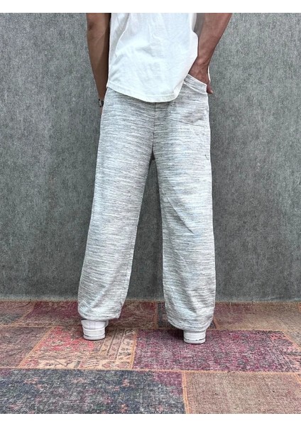 Beli Lastikli Boru Paça Melanj Baggy Pantolon fiyatları