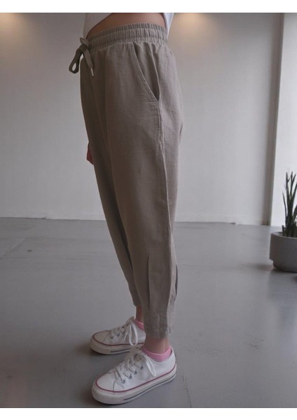 Nora Kız Çocuk Keten Görünümlü Pantolon (%100 Pamuk) fiyatları