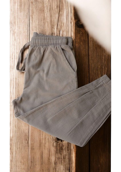 Nora Kız Çocuk Keten Görünümlü Pantolon (%100 Pamuk) modelleri