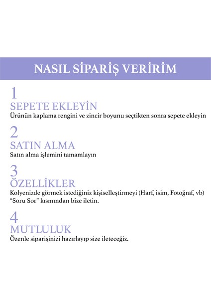 Harfli Kaplumbağa Sembolü 925 Ayar Gümüş Kolye