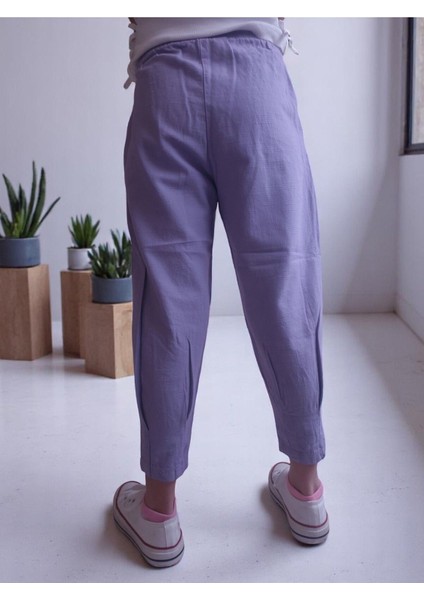 Nora Kız Çocuk Keten Görünümlü Pantolon (%100 Pamuk) modelleri