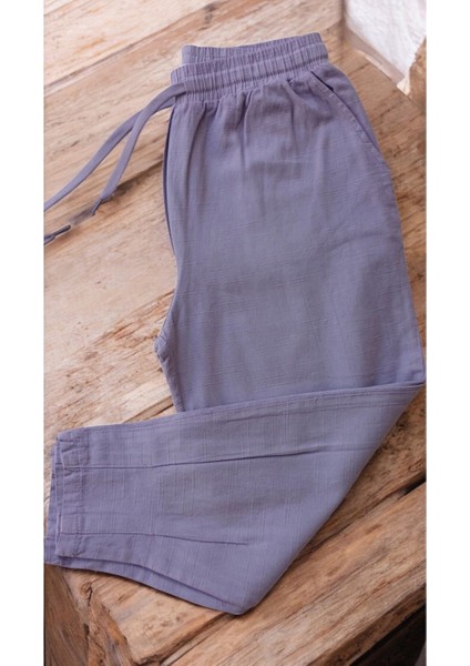 Nora Kız Çocuk Keten Görünümlü Pantolon (%100 Pamuk) fırsatları