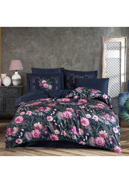 Rebecca Çift Kişilik 300TC Tencel Saten Nevresim Takımı