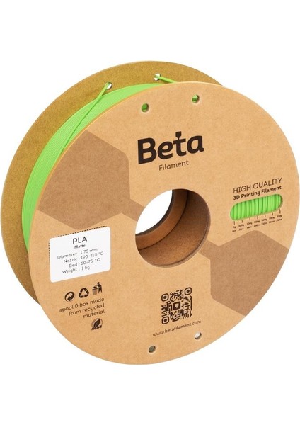 Pla-Matte Filament Scallion Green