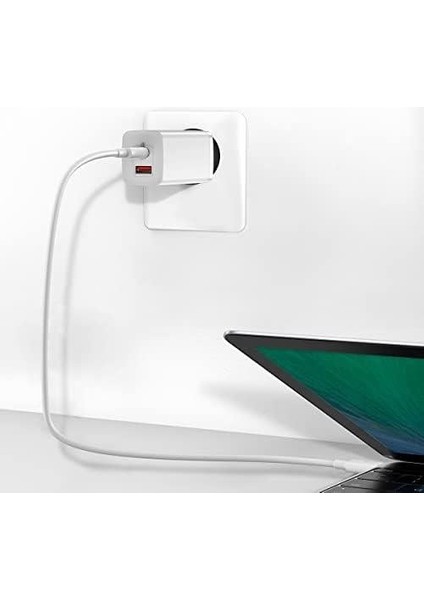Gan2 Lite Hızlı Şarj Adaptörü C+U 65W Eu, Beyaz