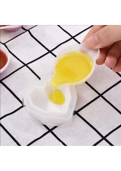 Epoksi Reçine Silikon Beaker Döküm Karıştırma Kabı Uçlu 10 ml