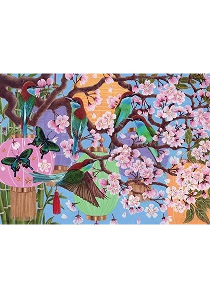 1000P Puzzle Kiraz Çiçekleri, Yapboz