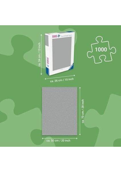 1000P Puzzlezle Mona Lisa, Yapboz