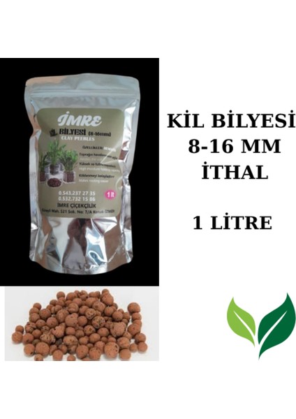 Kil Bilyesi 8-16 mm Ithal - 1 Litre