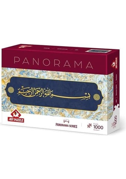 Puzzle Besmele-I Şerife 1000 Parça Panorama Puzzle
