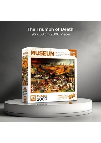 Games 22524 The Triumph Of Death 2000 Parça Puzzle -Ks Puzzle