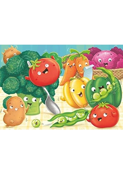 2X24 Parçalı Puzzle Meyveler