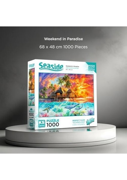 Cennette Haftasonu 1000 Parça Puzzle -Ks Puzzle
