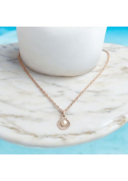 Kadın , Genç Incili Istiritye Gümüş Renk Kolye