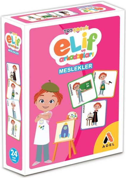 Çocuk Elif ve Arkadaşları Meslekler