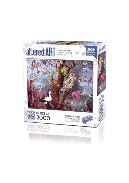 Fascinating Birds 2000 Parça Puzzle -Ks Puzzle