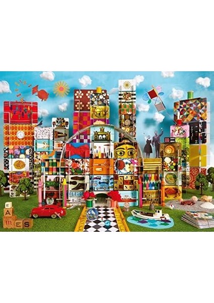 1500 Parçalı Puzzle Eames