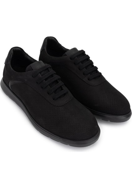 Erkek Hakiki Deri Siyah Sneakers & Spor Ayakkabı 1093 1193 Erk Ayk Y25 Syh Nbk Zmb fiyatları