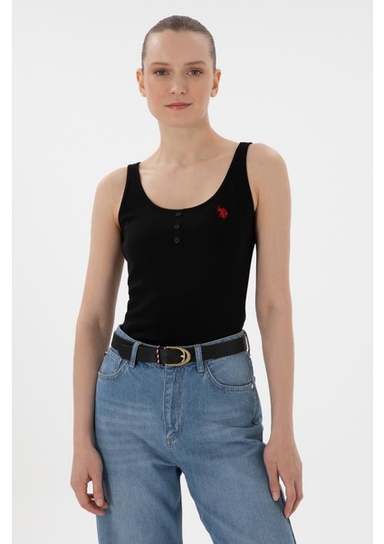 GEDDA25 Siyah Kadın Kolsuz T-Shirt 2075340 fiyatları