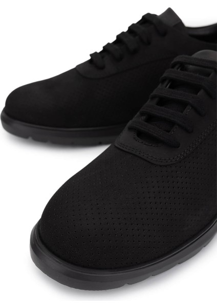 Erkek Hakiki Deri Siyah Sneakers & Spor Ayakkabı 1093 1193 Erk Ayk Y25 Syh Nbk Zmb modelleri