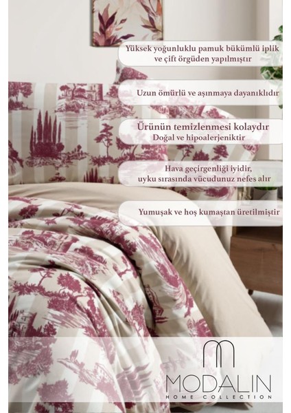 Çift Kişilik Nevresim Takımı Helena Krem - 200X220 fiyatları