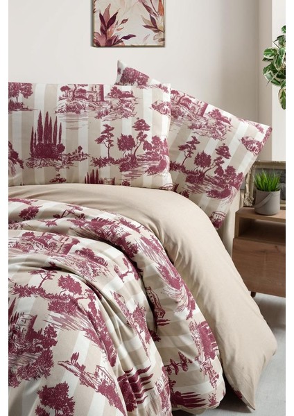 Çift Kişilik Nevresim Takımı Helena Krem - 200X220 fırsatları