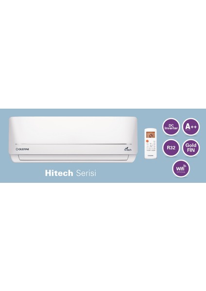 HITECH DCM 9000 BTU DUVAR TİPİ INVERTER SPLİT KLİMA A++