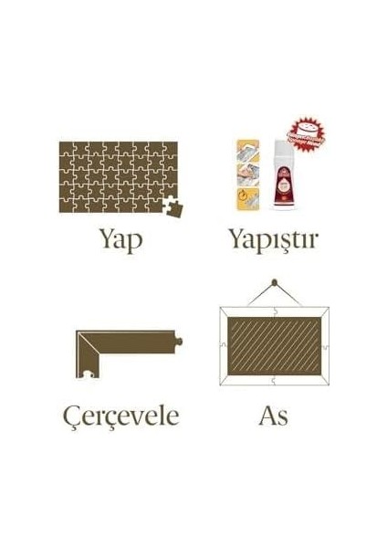 Puzzle Kaplumbağa Terbiyecisi 1000 Parça Çerçeveli Puzzle