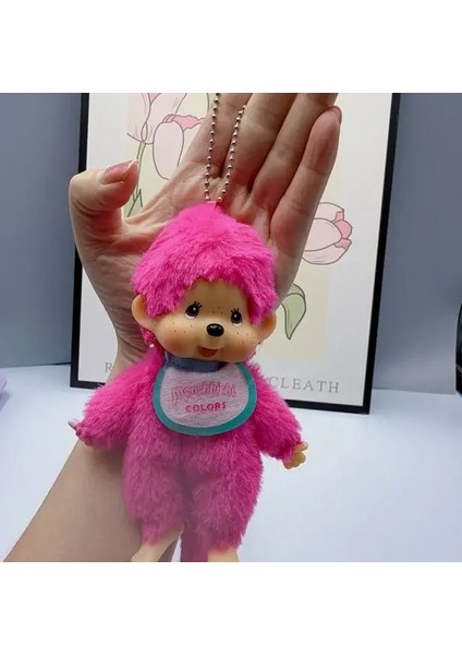 Şirin ve Ilginç Stok 15CM Monchichi Idols Fasulye Idol Gericiler Sevgi Çift Hediyeler Kız Arkadaş Doğum Günü Hediyesi Renk: Gül Kırmızı (Yurt Dışından)