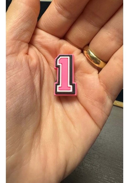 Terlik Süsü/pembe 1 Rakamı