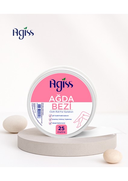 Ağda Bandı 25 Metre, Yüksek Performanslı Ağda Bezi 25m