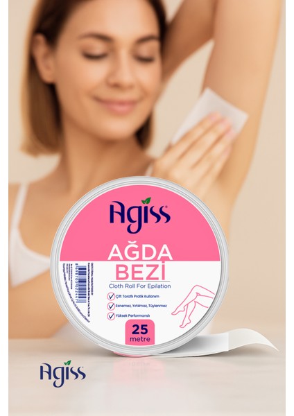 Ağda Bandı 25 Metre, Yüksek Performanslı Ağda Bezi 25m
