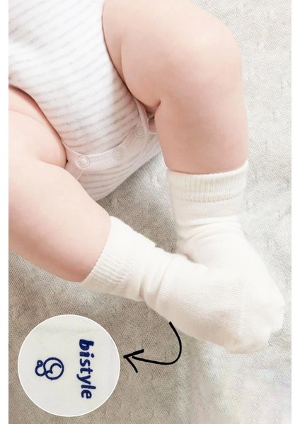 Bistyle Puanlı Kaymaz Penye Soket Çorap 3'lü BS10108 Indigo fırsatları